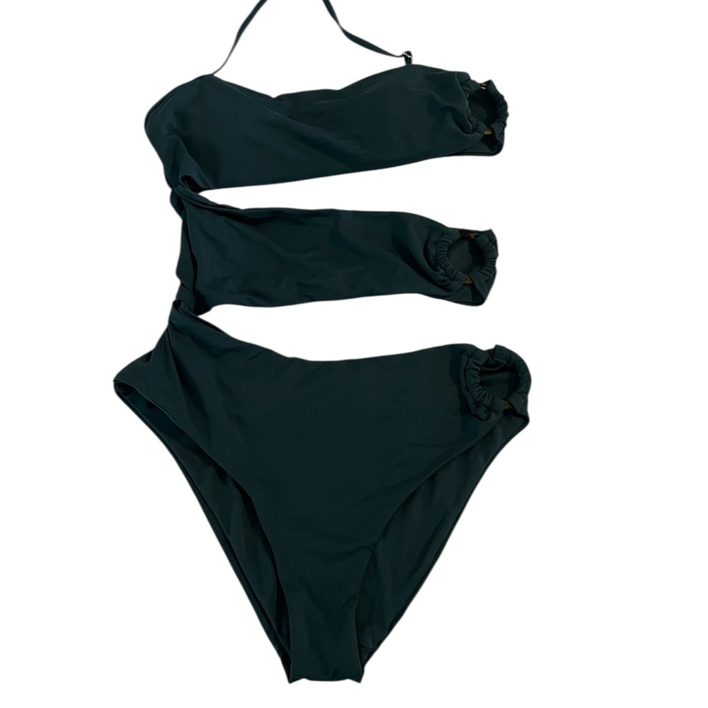 Cupshe Black Cutout One-Piece Swimsuit